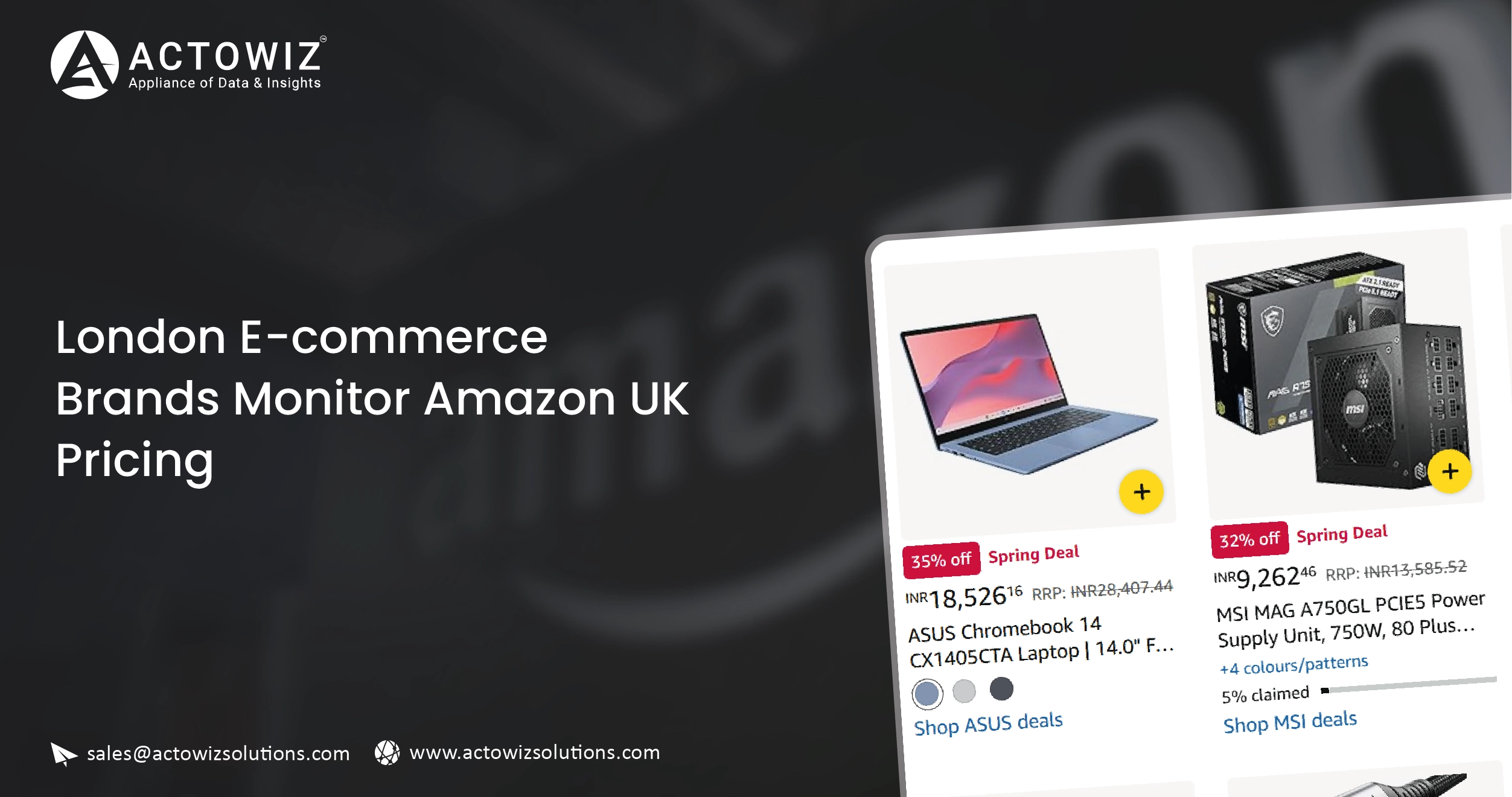London E-commerce Brands Monitor Amazon UK Pricing